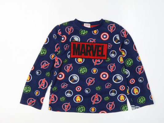 Marvel Boys Blue Avengers Pyjama Top 6-7 Years