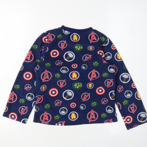 Marvel Boys Blue Avengers Pyjama Top 6-7 Years