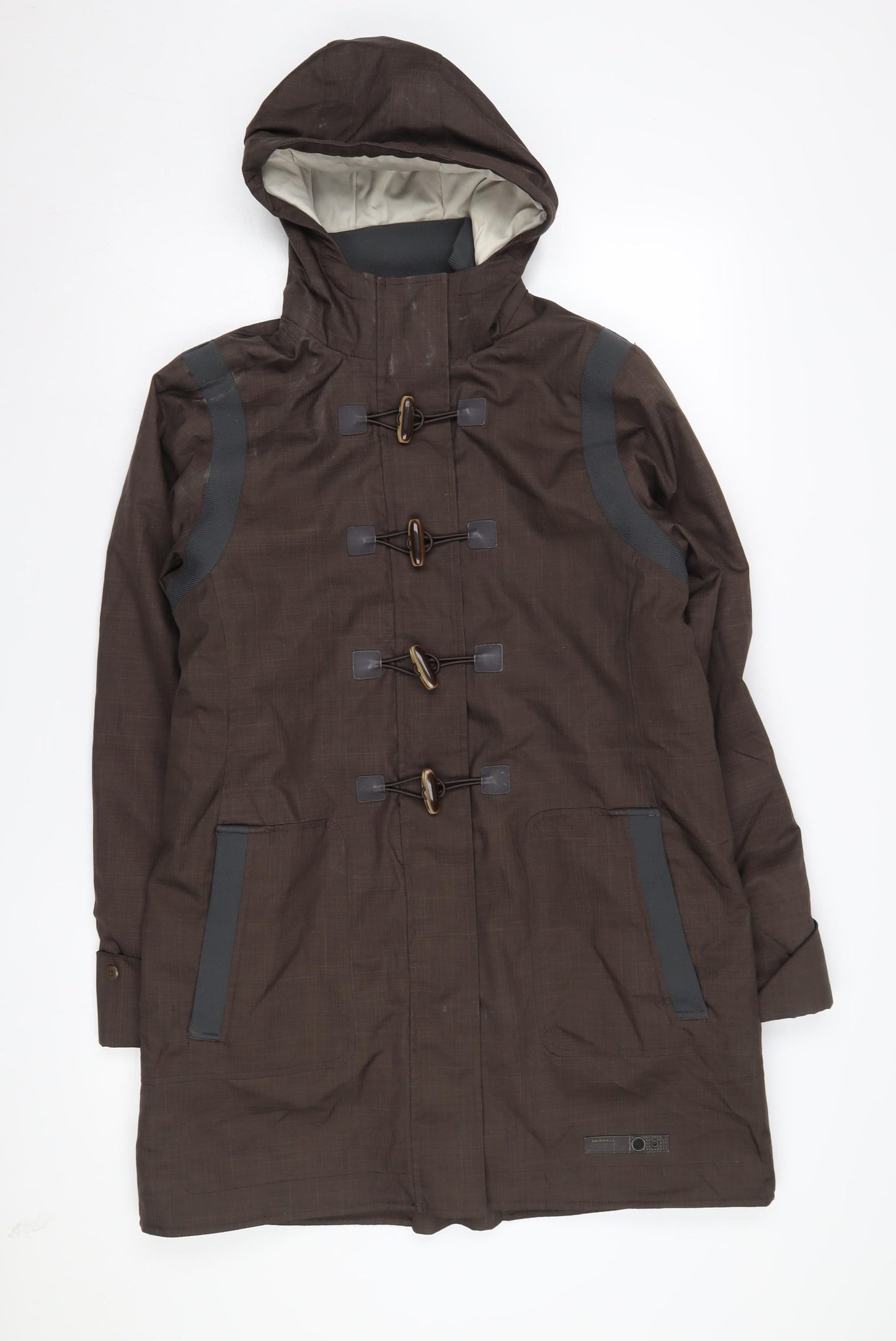 Merrell Women's Brown Anorak Coat M Hooded
