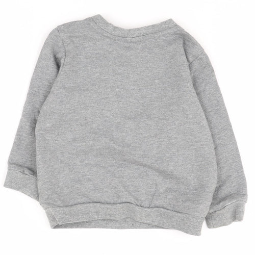 Puma Unisex Baby Grey Pullover Jumper 12-18 Months