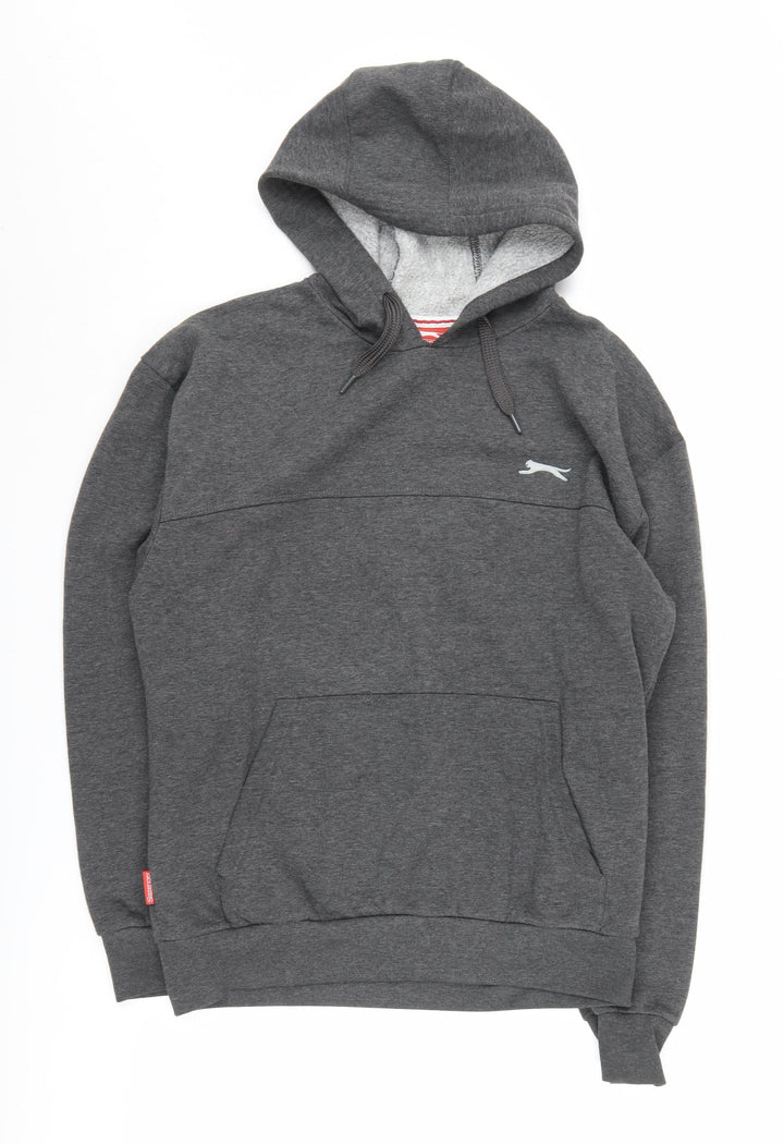 Slazenger Men's Grey Pullover Hoodie M