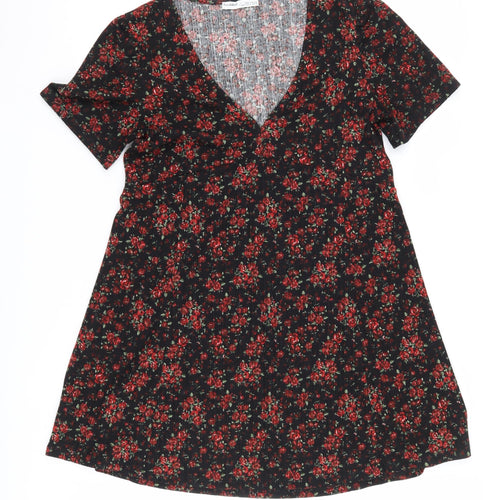 Pull & Bear Women's Floral A-Line Dress in M