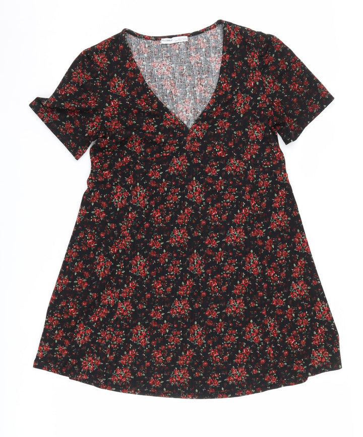 Pull & Bear Women's Floral A-Line Dress in M