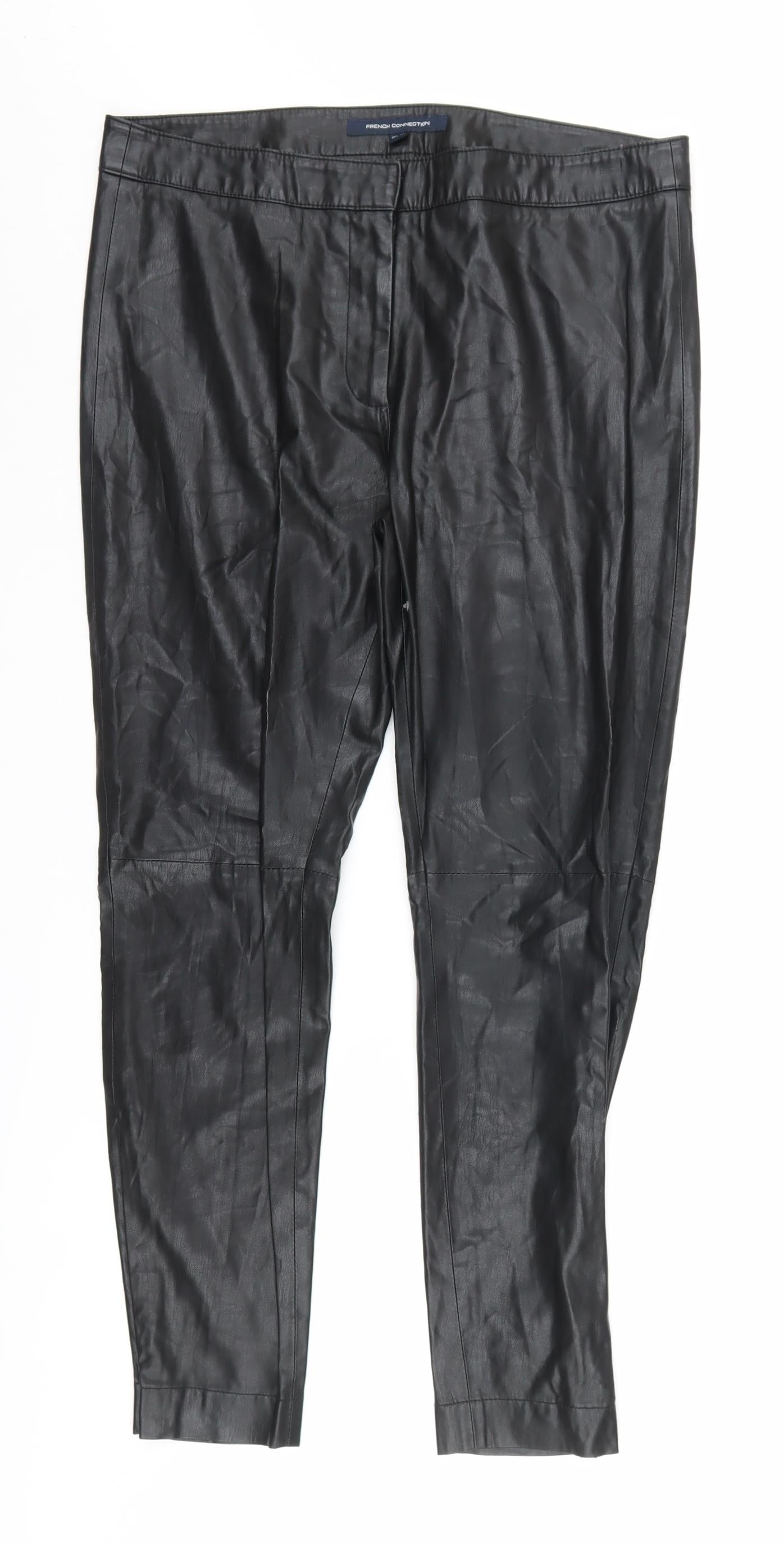 French Connection Women's Black L Trousers