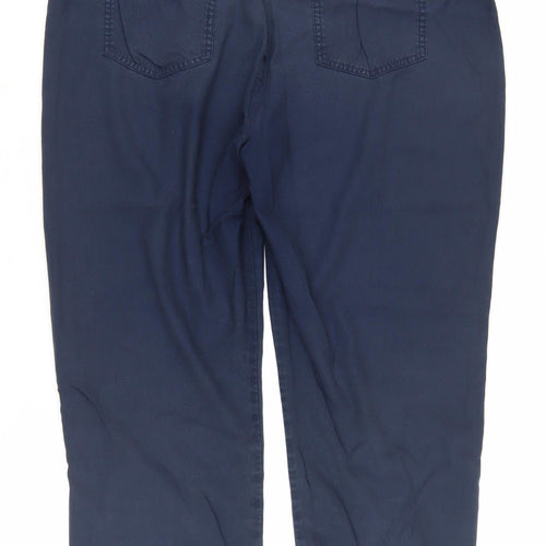 Cotton Traders Women's Blue Jogger Trousers Size 20