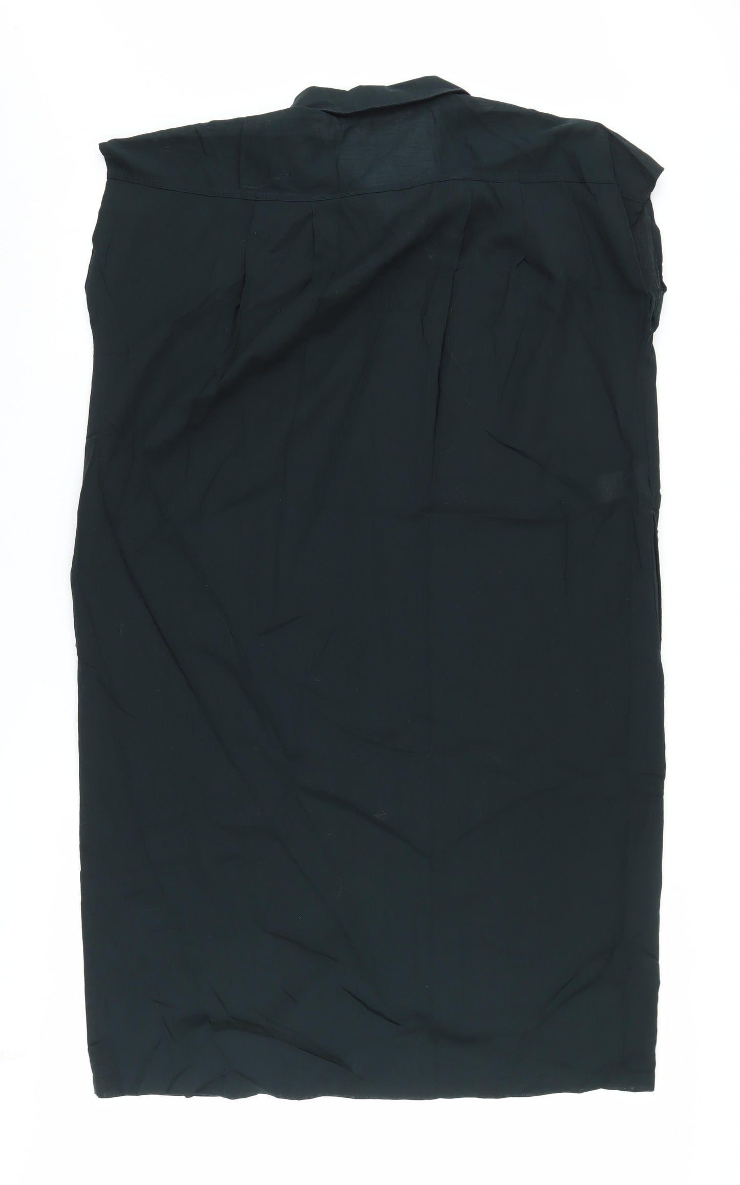 St Michael Women's Black Shirt Dress, Size 14