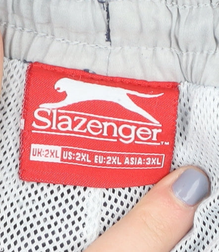 Slazenger Men's Blue 2XL Track Pants - Activewear Essential