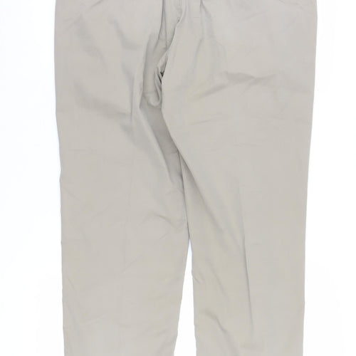 Marks and Spencer Men's Beige Chino Trousers Size 38