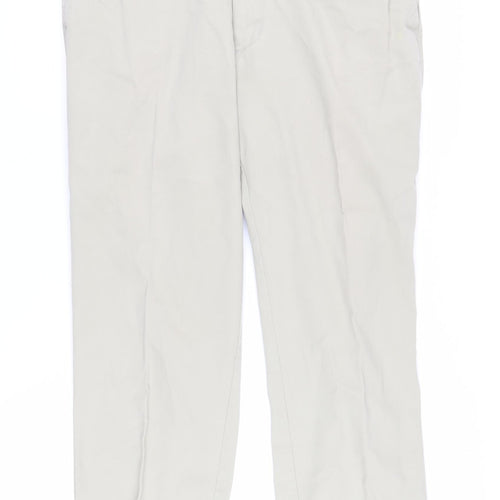 Platinum Collection Men's Beige Chino 38S Trousers