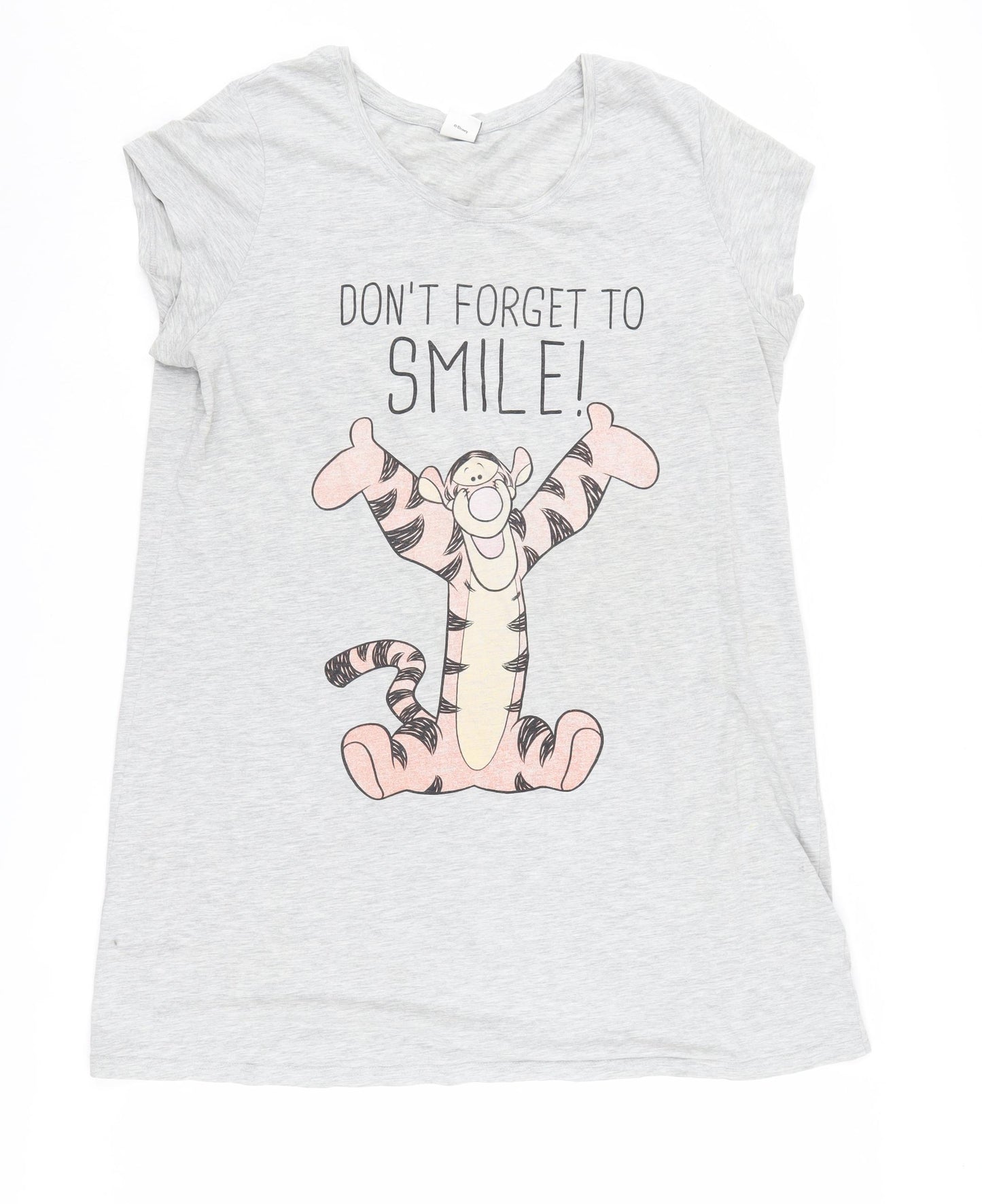 Disney Women's Grey Tigger Nightshirt Size 20-22