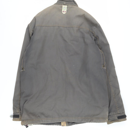 Joules Men's Brown Parka Jacket M