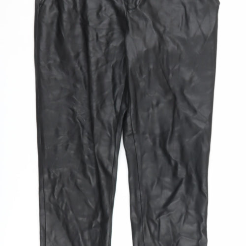 Zara Women's Black Dress Pants, Size 10, Polyester