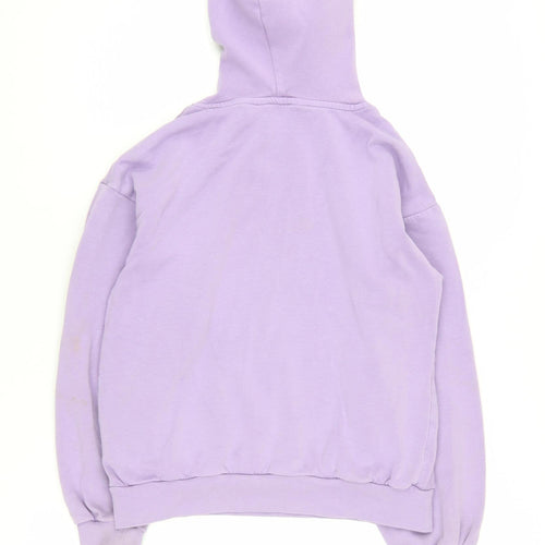 H&M Girls Purple Hoodie, Size 12-14 Years, Pullover Style