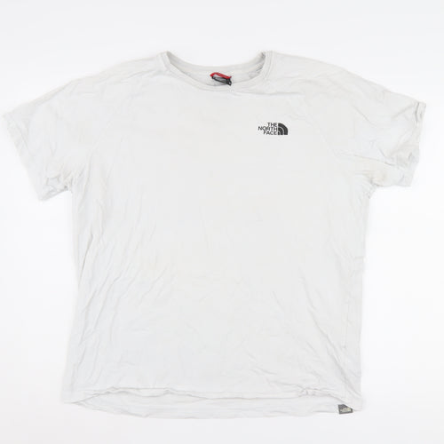 The North Face Men's White XL Outdoor Graphic T-Shirt