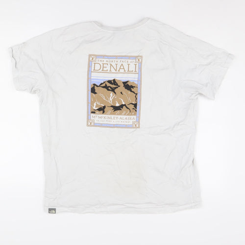 The North Face Men's White XL Outdoor Graphic T-Shirt