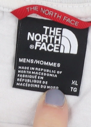 The North Face Men's White XL Outdoor Graphic T-Shirt