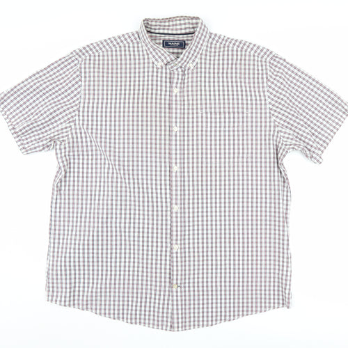 Maine New England Men's Multicoloured Check Shirt L