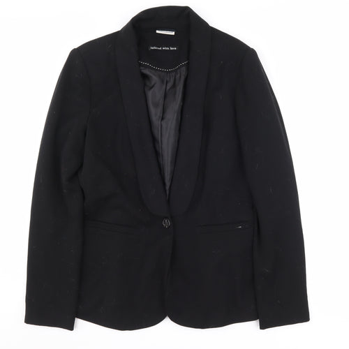 Street One Women's Black Blazer Jacket, Size 10