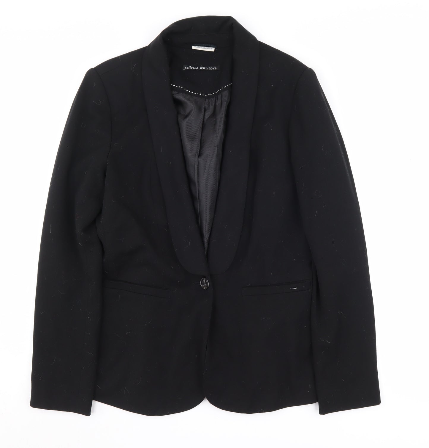 Street One Women's Black Blazer Jacket, Size 10