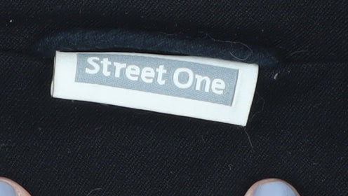 Street One Women's Black Blazer Jacket, Size 10