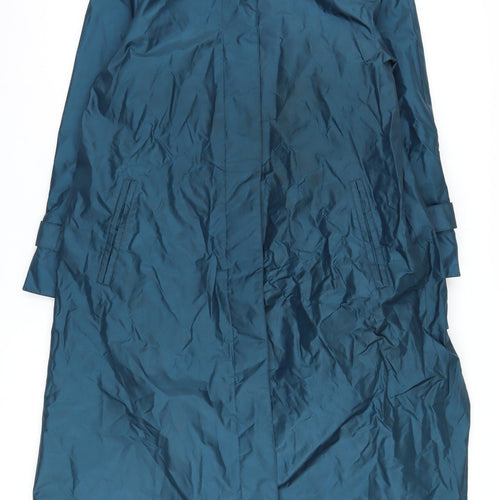 Marlbeck Women's Blue Long Overcoat Size 14