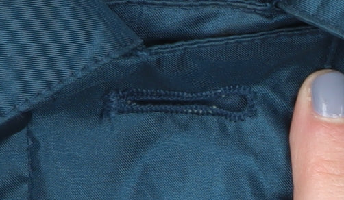 Marlbeck Women's Blue Long Overcoat Size 14