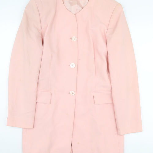 Hamells Women's Pink Suit Jacket, Size 14