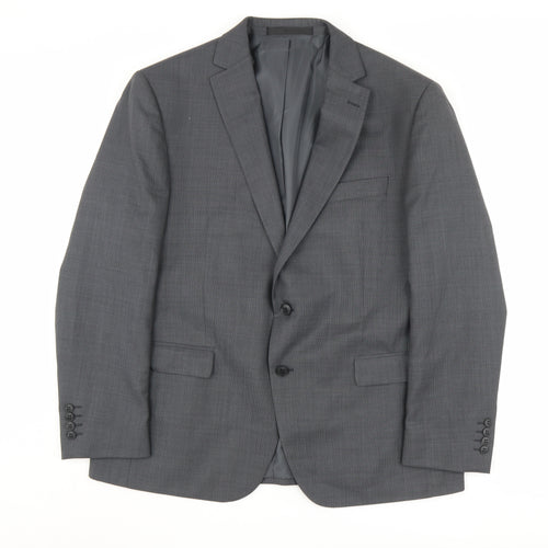 Marks and Spencer Grey Blazer, Men's, Size 44 Short