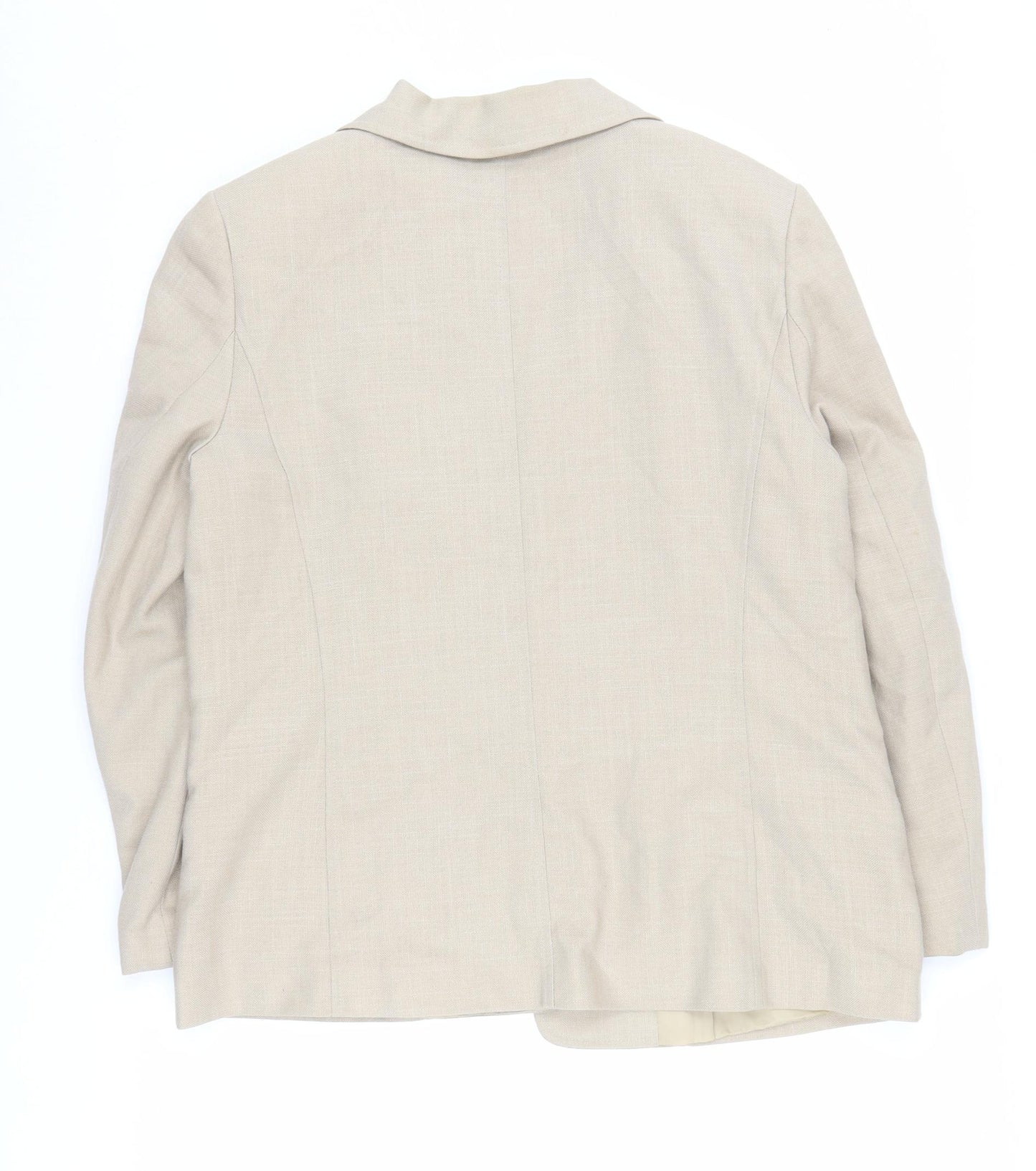 EWM Pure Classics Women's Beige Blazer Size 16