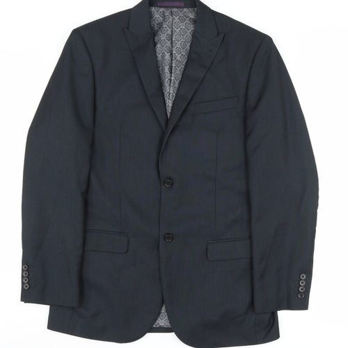 Greenwoods Men's Black Blazer, Size 40L