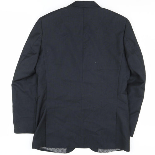 Greenwoods Men's Black Blazer, Size 40L