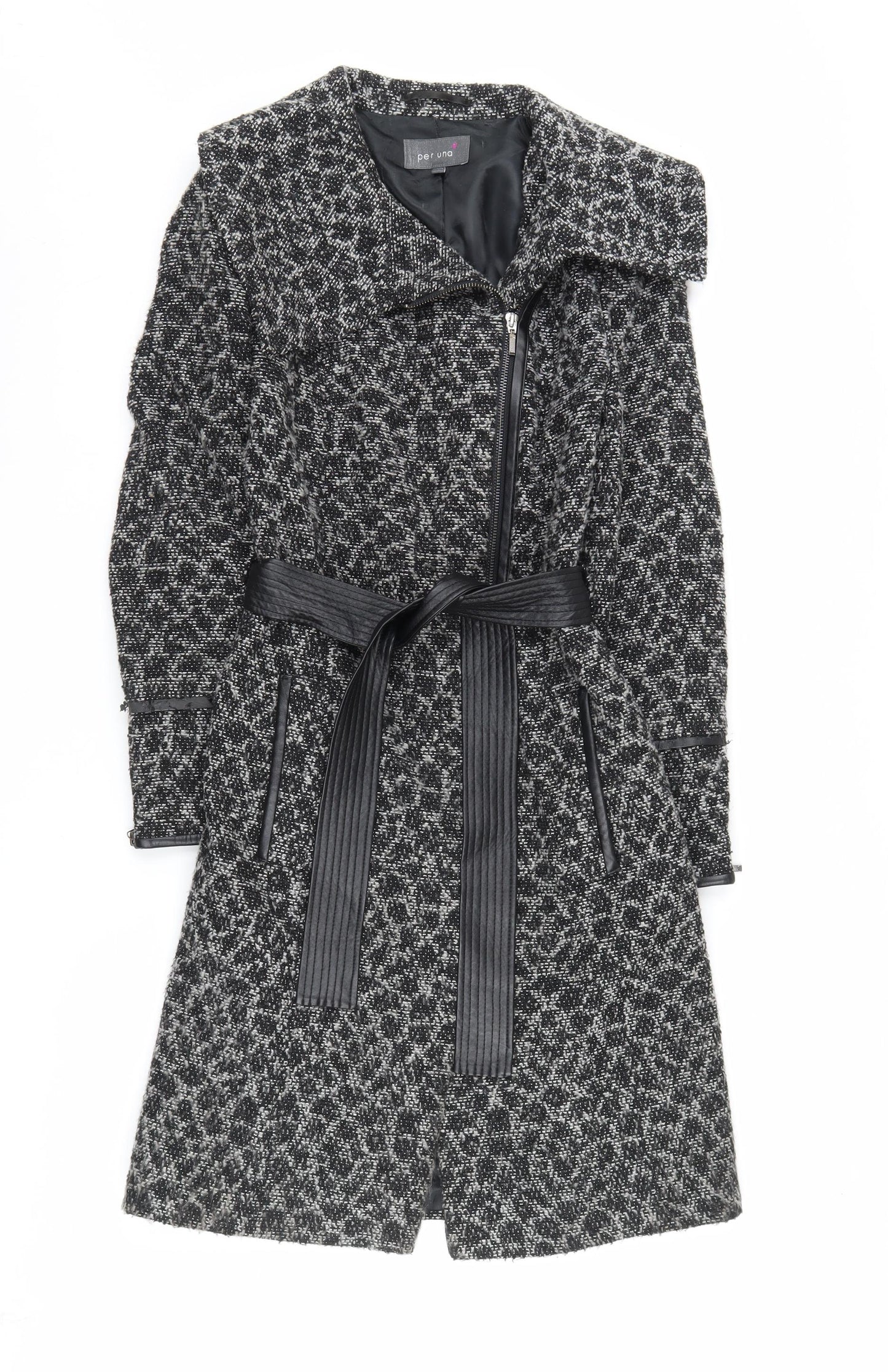 Marks and Spencer Women's Black Mid-Length Coat