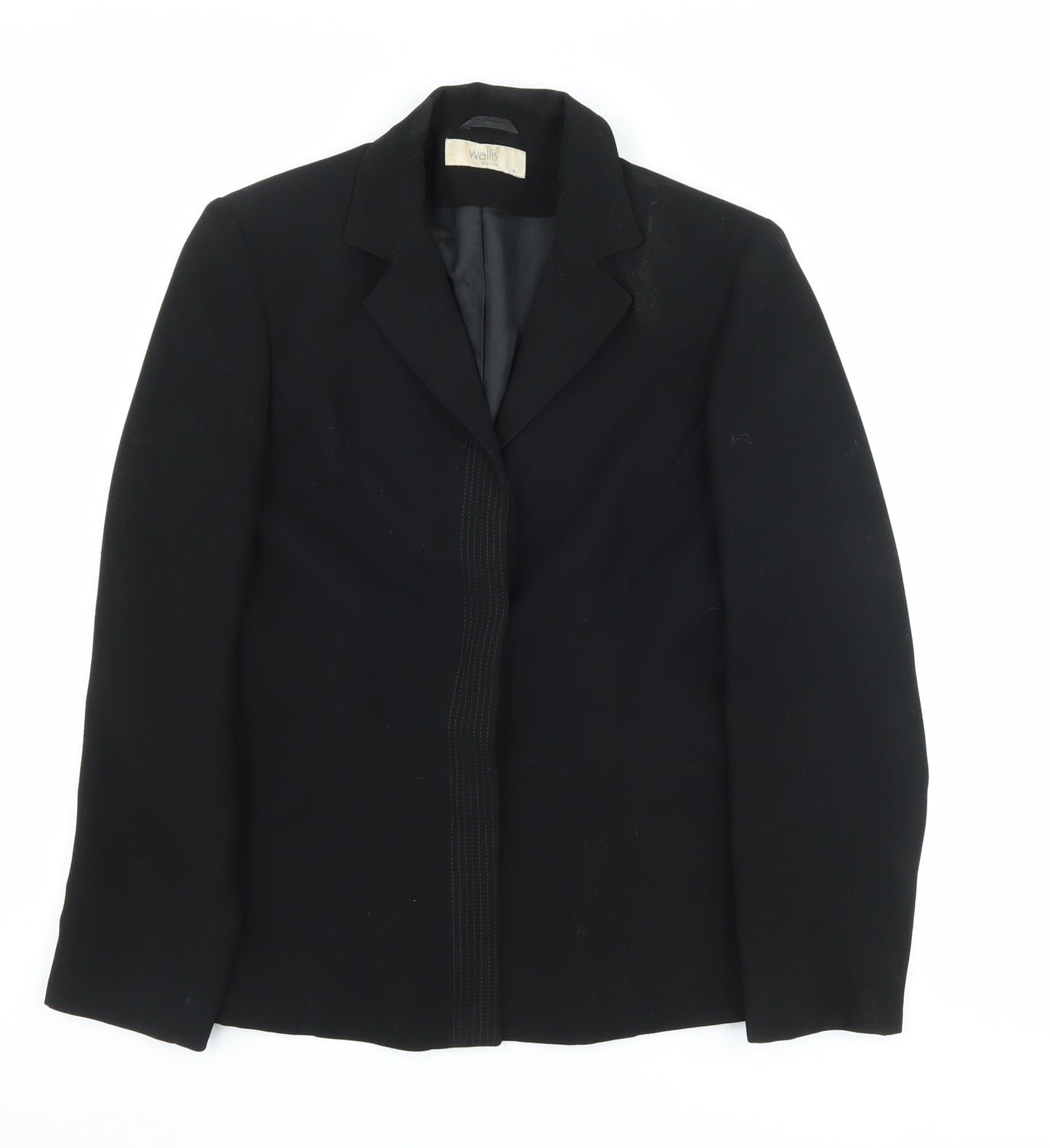 Wallis Women's Black Suit Jacket Petite Size 8