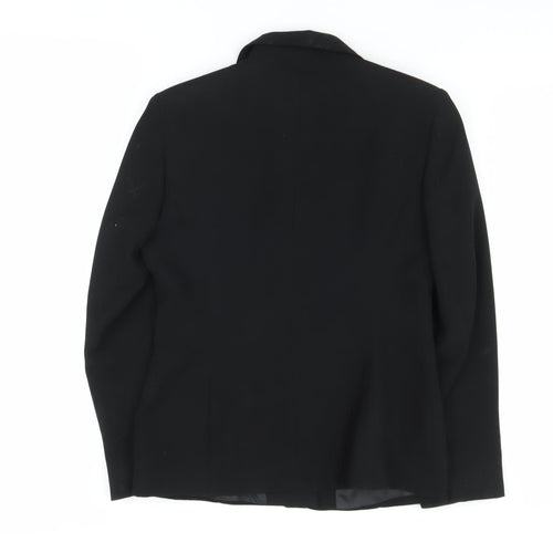 Wallis Women's Black Suit Jacket Petite Size 8