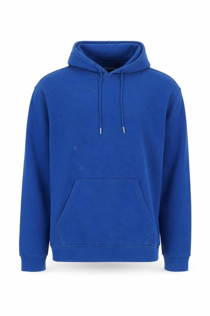 Sustainable Clothing Essentials Blue Pullover Hoodie, Unisex XL - Cotton Blend