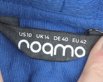 Roama Women's Blue Roll Neck Jumper Size 14