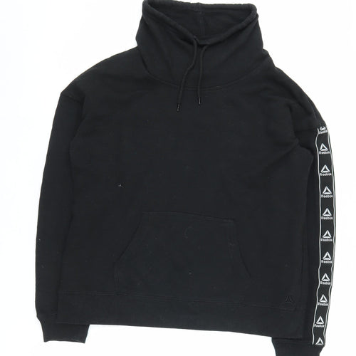 Reebok Black Unisex Adults Sweatshirt L Pullover