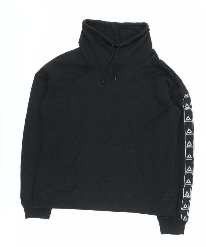 Reebok Black Unisex Adults Sweatshirt L Pullover