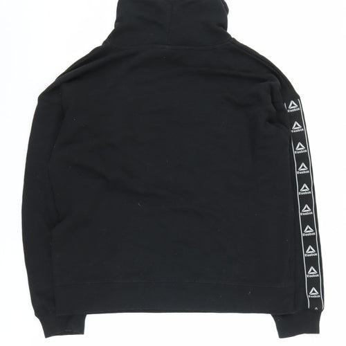 Reebok Black Unisex Adults Sweatshirt L Pullover