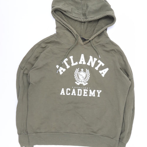 Only Women's Green Pullover Hoodie, Size S