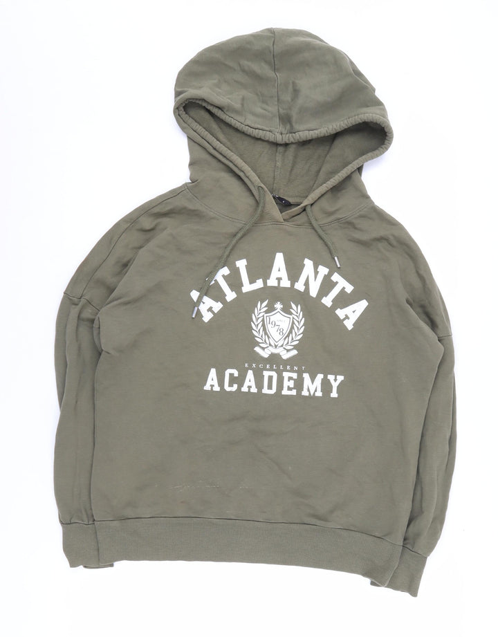Only Women's Green Pullover Hoodie, Size S