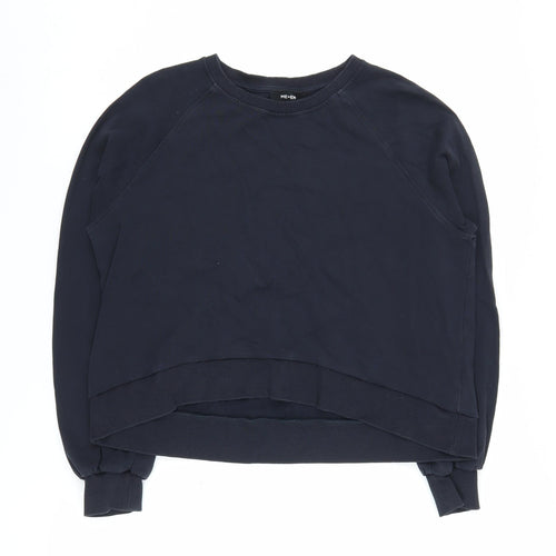 ME+EM Women's Black Sweatshirt - L, Pullover, Crew Neck