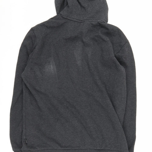Puma Men's Grey M Hoodie with Logo Accent