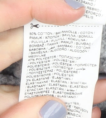 Puma Men's Grey M Hoodie with Logo Accent