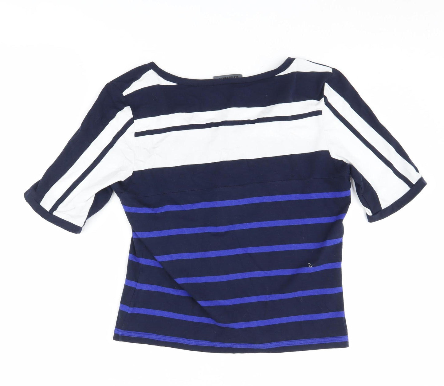 AirField Women's Multicoloured Striped Button-Up, Size 10