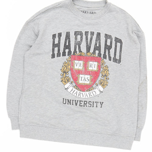 Very Unisex Adults Grey Harvard Sweatshirt, M, Pullover