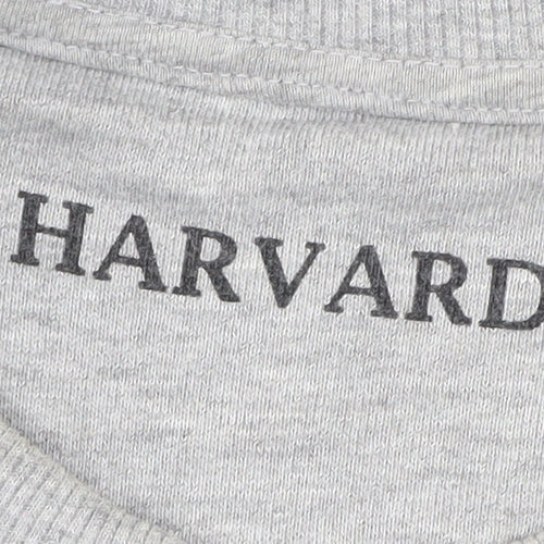 Very Unisex Adults Grey Harvard Sweatshirt, M, Pullover