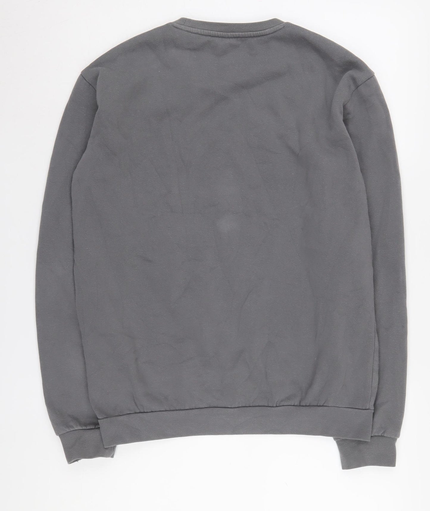 Adidas Men's Grey Pullover Sweatshirt Size S