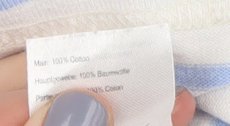 Joules Women's Blue Boat Neck Stripe Jumper Size 12