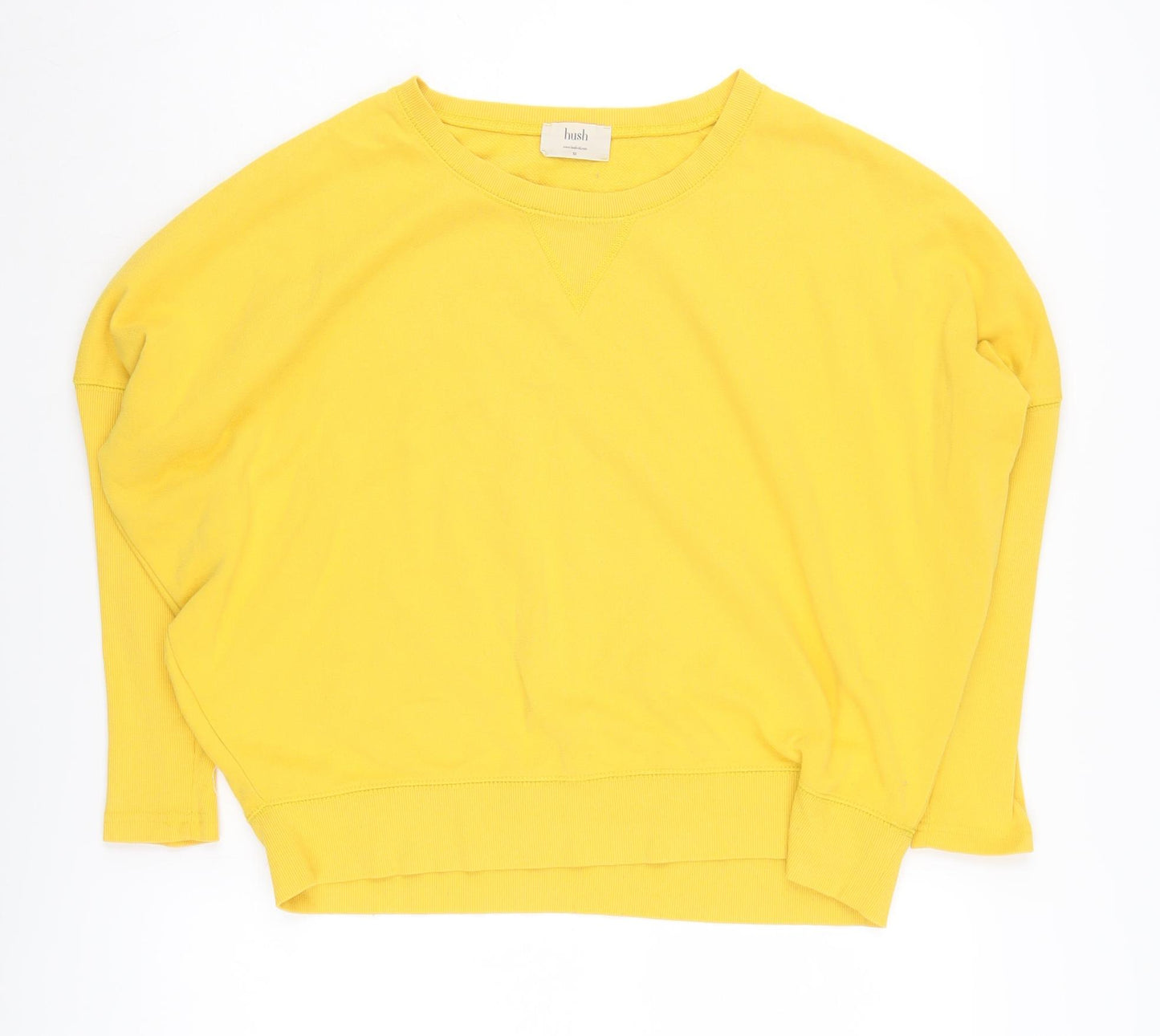 Hush Women's Yellow Pullover Sweatshirt XS
